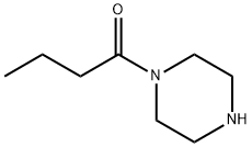 Piperazine, 1-(1-oxobutyl)- (9CI) Struktur