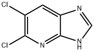 5,6-dichloro-3H-iMidazo[4,5-b]pyridine Struktur