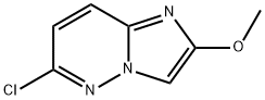 6-Chloro-2-methoxyimidazo[1,2-b]pyridazine Struktur