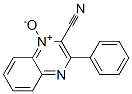 3-Phenyl-2-quinoxalinecarbonitrile 1-oxide Struktur