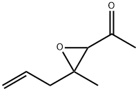 Ethanone, 1-[3-methyl-3-(2-propenyl)oxiranyl]- (9CI) Struktur