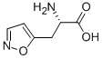 5-Isoxazolepropanoicacid,alpha-amino-,(S)-(9CI) Struktur