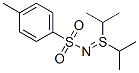 S,S-diisopropyl-N-(p-tolylsulphonyl)sulphimide Struktur