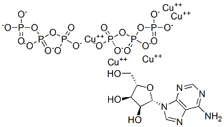 copper adenosine triphosphate Struktur