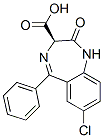 clorazepate Struktur