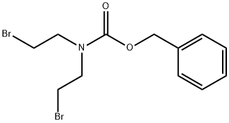 N-Cbz-N,N-bis(2-bromoethyl)amine Struktur