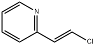 Pyridine, 2-(2-chloroethenyl)-, (E)- (9CI) Struktur