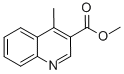 METHYL 4-METHYLQUINOLINE-3-CARBOXYLATE Struktur