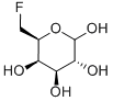 6-FLUORO-6-DEOXY-D-GALACTOPYRANOSE Struktur