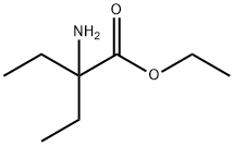 Butanoic  acid,  2-amino-2-ethyl-,  ethyl  ester Struktur