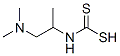 N-[2-(Dimethylamino)-1-methylethyl]carbamodithioic acid Struktur