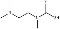 N-[2-(Dimethylamino)ethyl]-N-methylcarbamodithioic acid Struktur