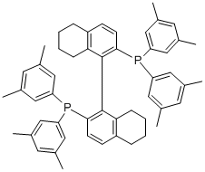 (S)-(-)-2,2'-BIS[BIS(3,5-DIMETHYLPHENYL)PHOSPHINO]-5,5',6,6',7,7',8,8'-OCTAHYDRO-1,1'-BINAPHTHYL Struktur