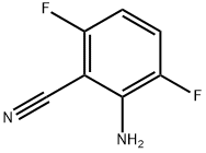 Benzonitrile, 2-amino-3,6-difluoro- (9CI) Struktur