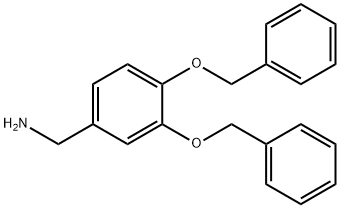 3,4-DIBENZYLOXYBENZYLAMINE Struktur