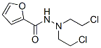 N',N'-Bis(2-chloroethyl)-2-furancarbohydrazide Struktur