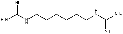 1,1'-Hexamethylenebisguanidine Struktur