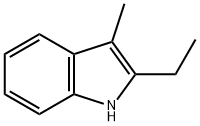 2-Ethyl-3-methyl-1H-indole Struktur