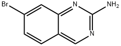 2-Amino-7-bromoquinazoline Struktur