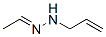 Acetaldehyde 2-propenyl hydrazone Struktur