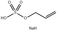 sodium 3-sulfonatooxyprop-1-ene Struktur