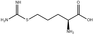 5-[(AMINOIMINOMETHYL)THIO]-L-NORVALINE Struktur