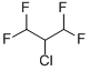 Propane, 2-chloro-1,1,3,3-tetrafluoro- Struktur