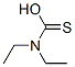 DIETHYLTHIOCARBAMICACID Struktur