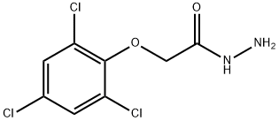 2-(2,4,6-TRICHLOROPHENOXY)ACETOHYDRAZIDE Struktur