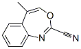 5-Methyl-3,1-benzoxazepine-2-carbonitrile Struktur