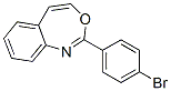 2-(p-Bromophenyl)-3,1-benzoxazepine Struktur