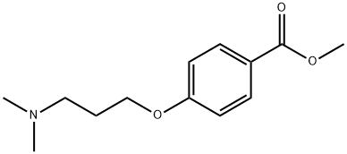 Methyl 4-[3-(dimethylamino)propoxy]benzoate Struktur