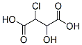 Butanedioic  acid,  2-chloro-3-hydroxy- Struktur