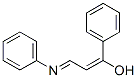 1-Propen-1-ol, 1-phenyl-3-phenylimino- Struktur