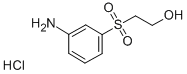 2-(3-AMINOPHENYLSULFONYL)ETHANOL Struktur