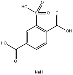 2-SULFOTEREPHTHALIC ACID MONOSODIUM SALT Struktur