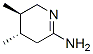 2-Pyridinamine,3,4,5,6-tetrahydro-4,5-dimethyl-,(4S-trans)-(9CI) Struktur