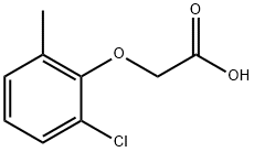 2-Chloro-6-methylphenoxyacetic acid Struktur