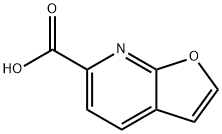 Furo[2,3-b]pyridine-6-carboxylic acid (9CI) Struktur