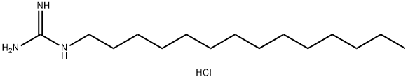 tetradecylguanidine monohydrochloride  Struktur