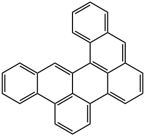 Dibenzo[a,n]perylene Struktur