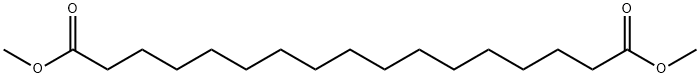 Heptadecanedioic acid dimethyl ester Struktur