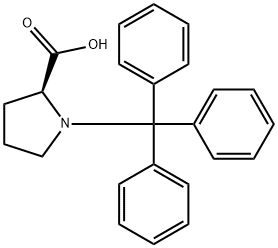 Trityl-L-Proline Struktur