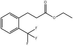 3-(2-TRIFLUOROMETHYL-PHENYL)-PROPIONIC ACID ETHYL ESTER Struktur