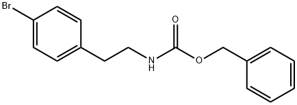 BENZYL 4-BROMOPHENETHYLCARBAMATE Struktur