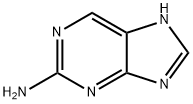 7H-Purin-2-amine (9CI) Struktur