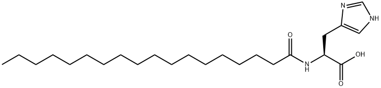 N-stearoylhistidine Struktur