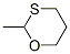 2-Methyl-1,3-oxathiane Struktur