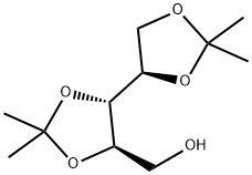 2,3:4,5-DI-O-ISOPROPYLIDENE-D-*ARABINITOL Struktur