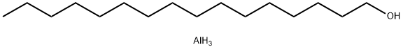 aluminium hexadecan-1-olate  Struktur